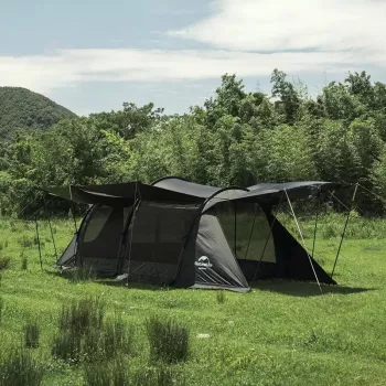 Bushcraft Beach Tent Setup: Windproof Shade & Basecamp