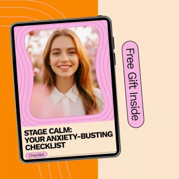 Stage Calm Checklist: Beat Performance Anxiety in 10 Minutes